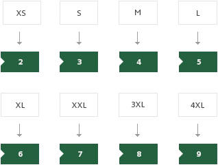 Lacoste Live Polo Size Chart